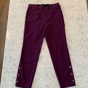 Cropped Ankle Pants